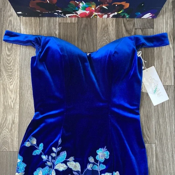 ‼️ NWT ELLIE WILDE MON CHERI GOWN SIZE 10 homecoming / prom - Picture 16 of 16